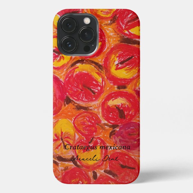 Crataegus mexicana iPhone 13 pro max hülle (Rückseite)