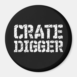 Crate Digger Magnet