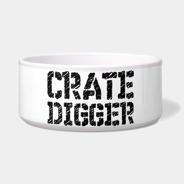 Crate Digger Napf (Vorderseite)
