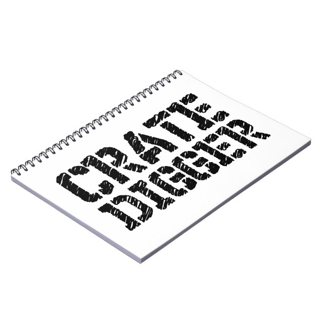 Crate Digger Notizblock (Linke Seite)