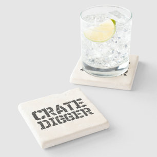 Crate Digger Steinuntersetzer
