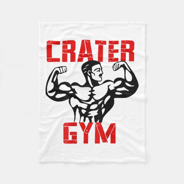 Crater Gym  Fleecedecke (Vorderseite)