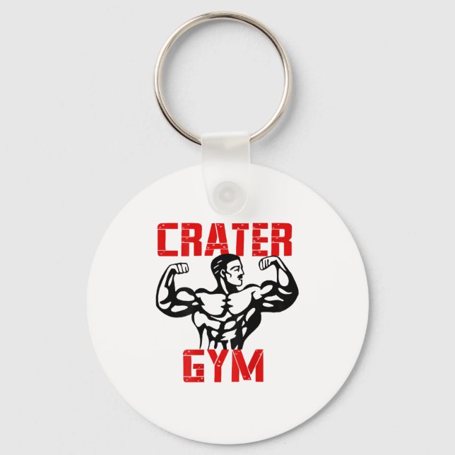 Crater Gym  Schlüsselanhänger (Vorderseite)