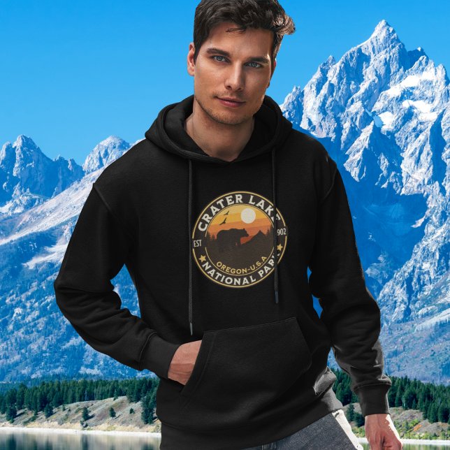 Crater Lake National Park Est. 1902 Hoodie (Von Creator hochgeladen)