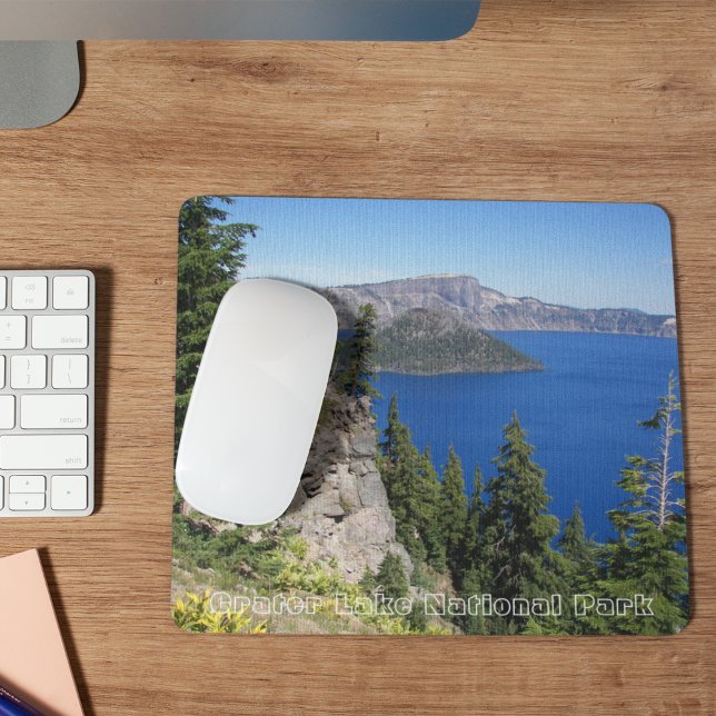 Crater Lake National Park Foto Mousepad (In Situ)