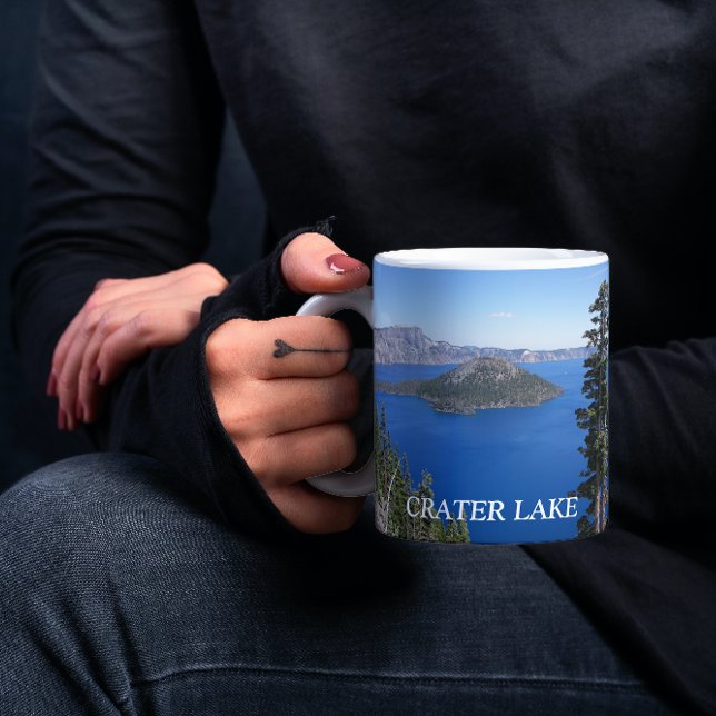 Crater Lake National Park Photo Café Mug (In Situ Held)