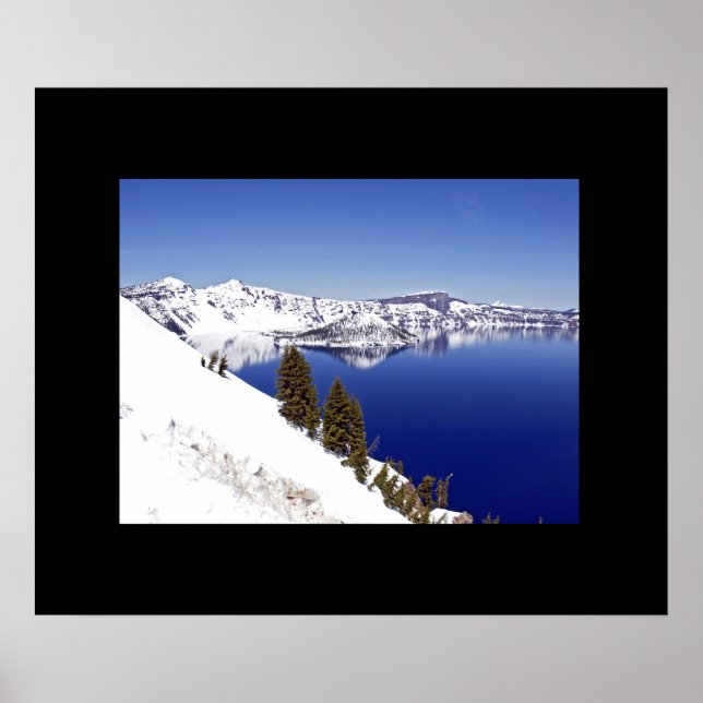 Crater Lake Oregon Poster (Vorne)