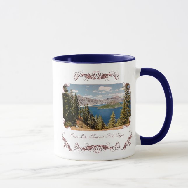 Crater Lake Oregon Tasse (Rechts)