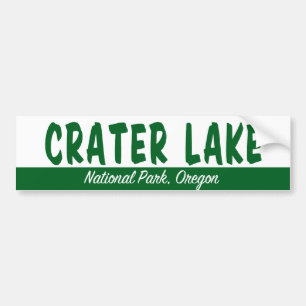 Crater See-Nationalpark Autoaufkleber