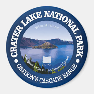 Crater See-Nationalpark Magnet