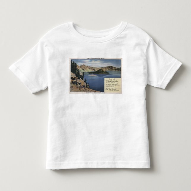 Crater See, Oregon - Beobachtung Kleinkind T-shirt (Vorderseite)