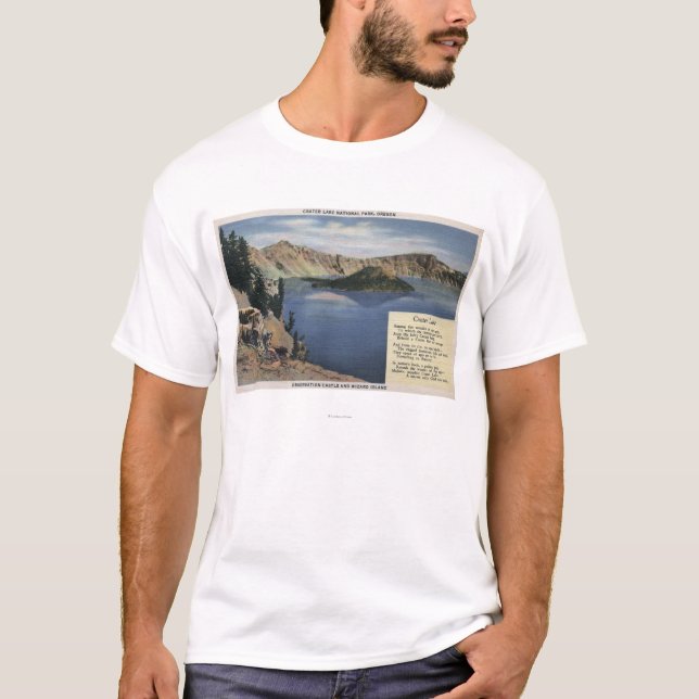 Crater See, Oregon - Beobachtung T-Shirt (Vorderseite)