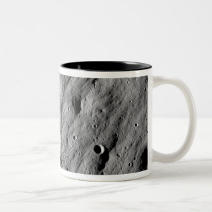 Cratered Regionen Zweifarbige Tasse