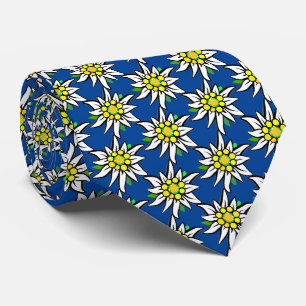 Cravate 1000 Edelweiss sur Regal Blue