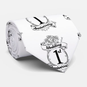 Cravate 1er anniversaire Mariage
