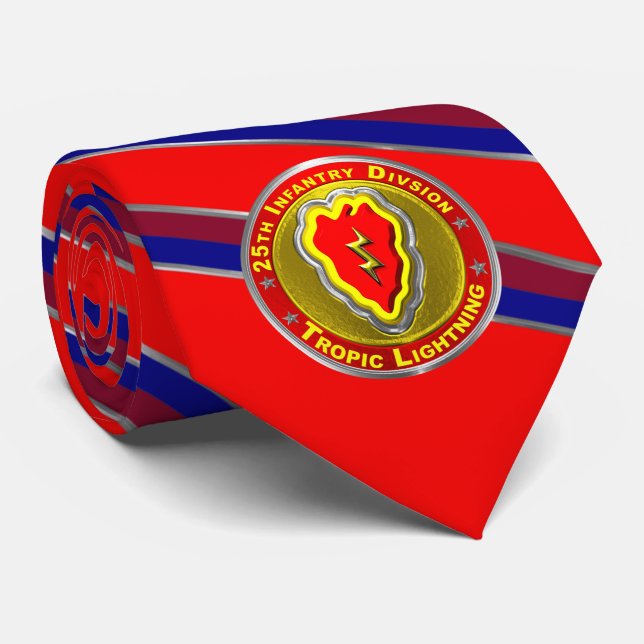 Cravate 25e division d'infanterie (Roulé)