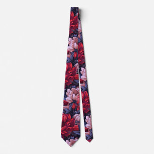 Cravate #39 Motif floral