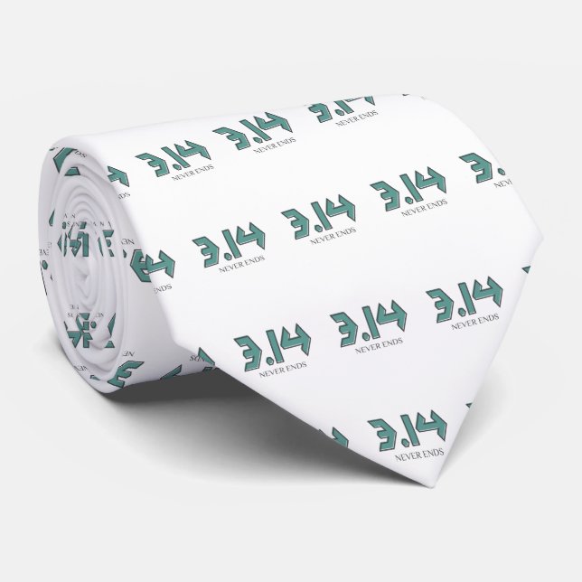 Cravate 3.14 Never Ends (Roulé)