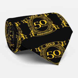 Cravate 50e anniversaire du Mariage d'or