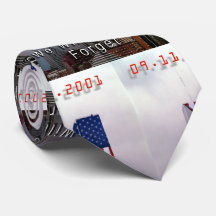 Cravate 9-11 que nous n'oublierons jamais
