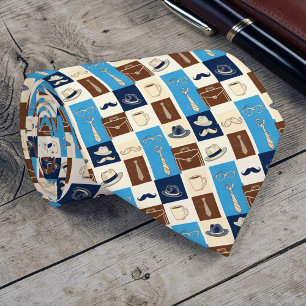 Cravate à motif Dapper Dad pour la fête des Pères