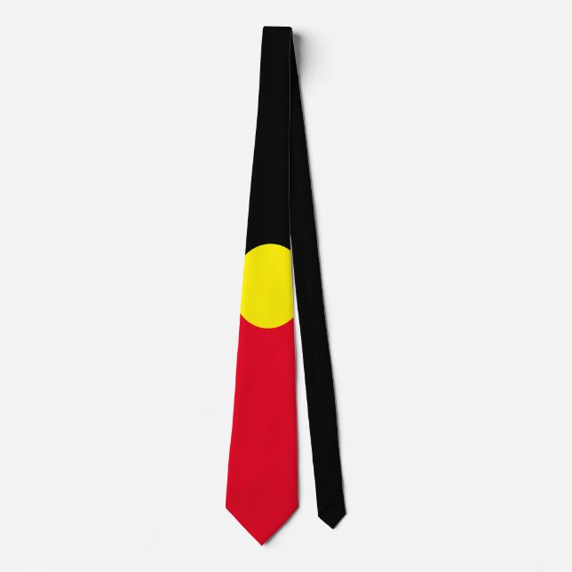 Cravate Aboriginal flag tie (Devant)