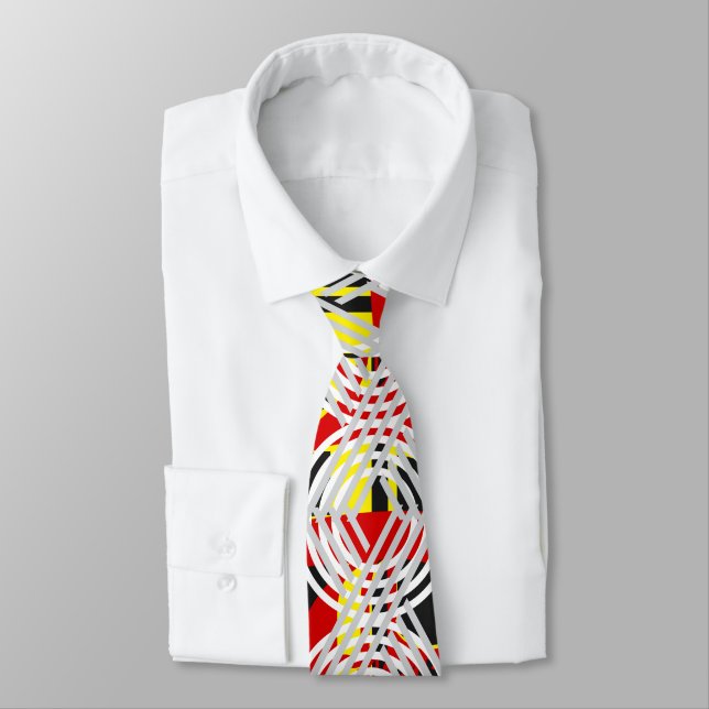 Cravate Abstract Art 2 Tie (Attaché)