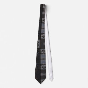 Cravate Abstract Grunge Patterns Tie
