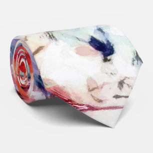 Cravate Abstrait, motif coloré, lumineux, élégant