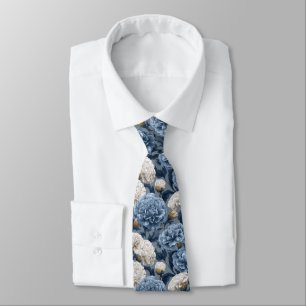 Cravate Accessoires Élégants pour Hommes Fleur de Carnatio