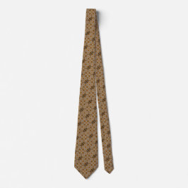 Cravate Ace de Spades Champagne Satin ornemental