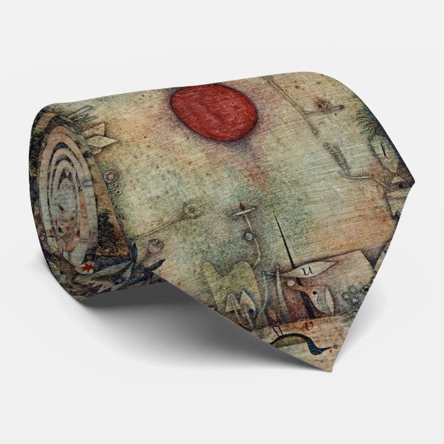 Cravate Ad Marginem Serenity : le chef-d'oeuvre de Paul Kl (Roulé)