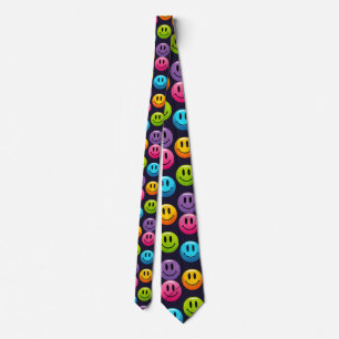 Cravate "Adorable Smile Emoji Motif Collection"