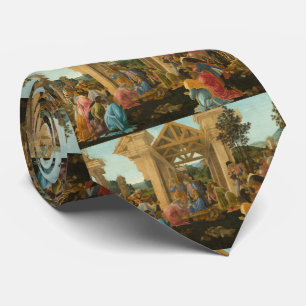 Cravate Adoration Botticelli de la Magi