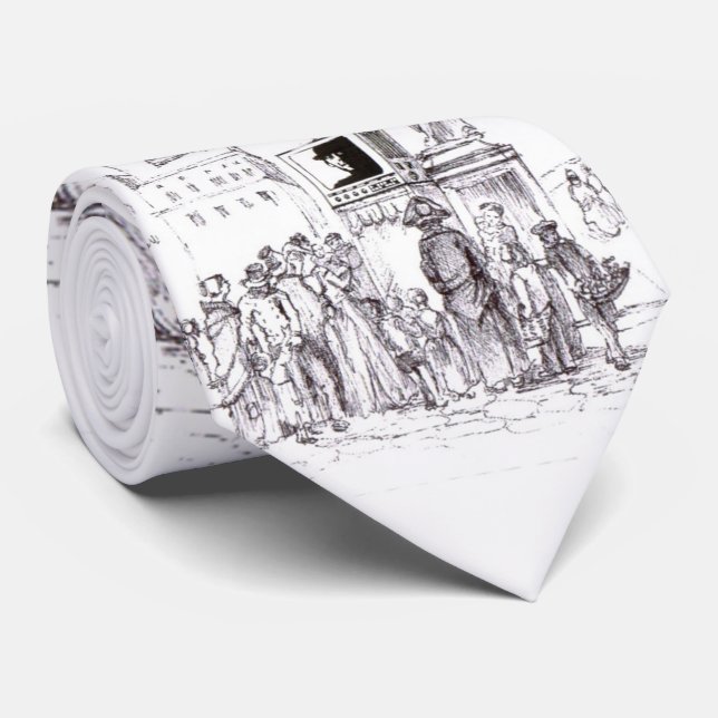 CRAVATE AFFICHAGE DE PUPPET (Roulé)