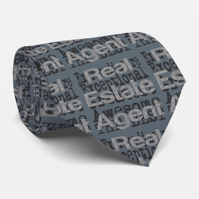 Cravate Agent immobilier Extraordinaire (Roulé)