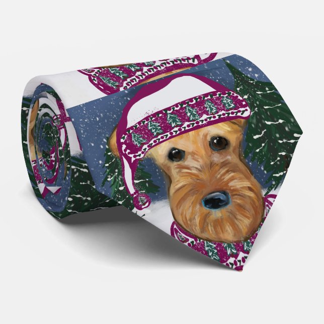 CRAVATE AIREDALE TERRIER (Roulé)