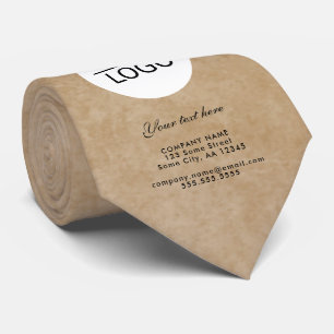 Cravate Ajouter votre logo Texte personnalisé Promotion B