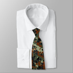 Cravate Allemand Flecktarn Camo