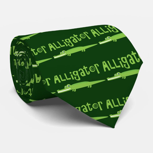 Cravate Alligator (Roulé)