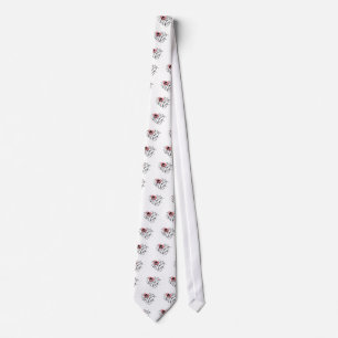 Cravate Amour du rose I mes T-shirts et cadeaux de Kitty
