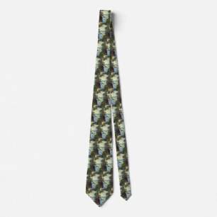 Cravate Amour et Romance Vintage, Vue Tropicale Romantique