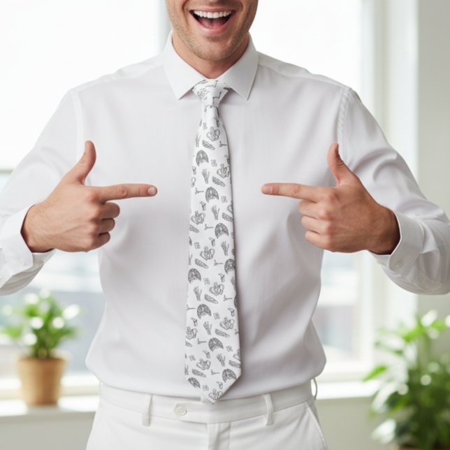 Cravate Anatomie du médecin orthopédique (Créateur téléchargé)