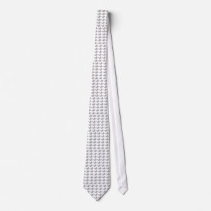 Cravate Andy Whale-Hole™_grey sur la mode blanche