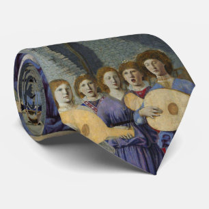 Cravate ANGE FAISANT DE LA MUSIQUE par PIERO DELLA FRANCES