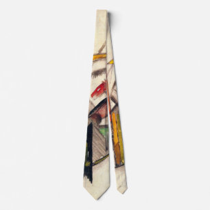 Cravate Animal de Franz Marc, Art Expressionniste Vintage