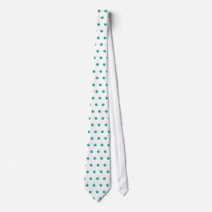 Cravate Aqua Dots