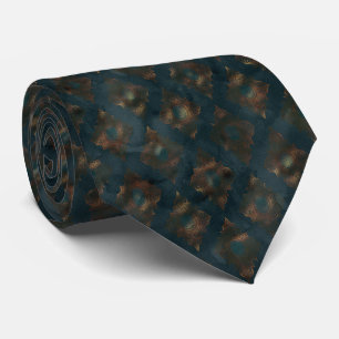 Cravate Aquarelle Patina Patina Damask Patte