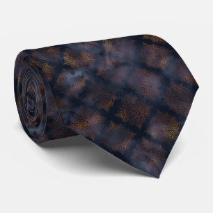Cravate Aquarelle Patina Patina Damask Patte