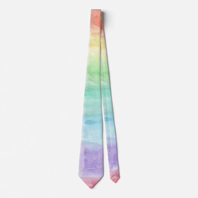 Cravate Aquarelle transparente Motif par stockeman (Devant)
